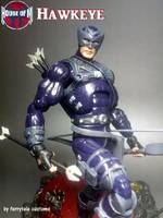 House of M Hawkeye (Marvel Legends) Custom Action Figure
