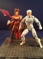 Scarlet Witch and Quicksilver 3 3/4" (Marvel Universe) Custom Action Figure