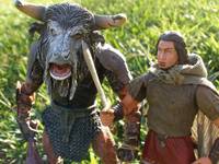 Teseu and Minotaur (Warriors) Custom Action Figure