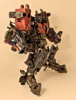 Power  Buster Mecha Optimus Prime (Transformers - Revenge of the Fallen) Custom Action Figure