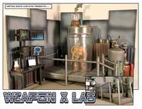 Weapon X Laboratory Diorama (Diorama) Custom Diorama / Playset