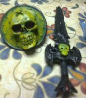 Skeletor Sword, Shield and Axe (Masters of the Universe) Custom Action Figure