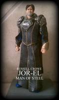 Russell Crowe JOR-EL: Man of Steel (Movie Masters) Custom Action Figure
