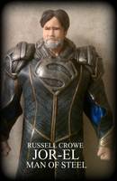 Russell Crowe JOR-EL: Man of Steel (Movie Masters) Custom Action Figure