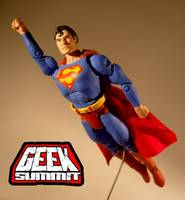 Superman: the Movie | Christopher Reeve 6.0 Movie Masters Classics Custom Action Figure (Movie Masters) Custom Action Figure