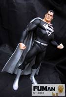Superman Black Costume (DC Direct) Custom Action Figure