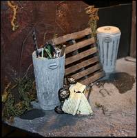 Nightmare on Elm Street Alley Diorama (Nightmare on Elm Street) Custom Diorama / Playset