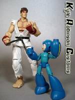 MvsC Megaman (Marvel vs Capcom) Custom Action Figure