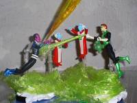 Jordan vs Sinestro (Green Lantern) Custom Action Figure