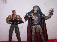Dutch and Elder Predator (Predator) Custom Action Figure
