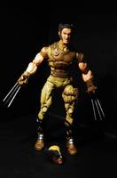 Wolverine Stealth Brown Variant-Interchangeable Heads (X-Men) Custom Action Figure