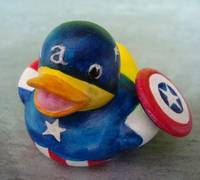 Ducky America (Marvel) Custom Miniature / Figurine