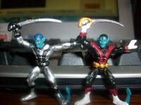 Marvel Handful of Heroes:Warmachine.1st Appearence Iron Man,Doc Ock,Spiderman,Nightcrawler (Marvel) Custom Miniature / Figurine