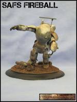SAFS Fireball ("V") Custom Action Figure