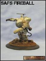 SAFS Fireball ("V") Custom Action Figure