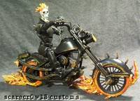 Ghost Rider and Bike (Marvel Legends) Custom Action Figure