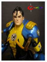 Sinestro Corps Superman-Prime (Green Lantern) Custom Action Figure
