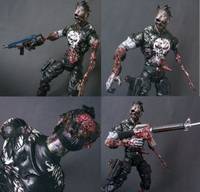 Zombie Punisher V. 04 (Marvel Icon) Custom Action Figure
