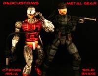 Metal Gear Solid Cyborb Ninja (Metal Gear Solid) Custom Action Figure