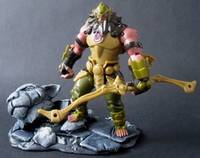 Destroyed Thundera  Display Base (Thundercats) Custom Miniature / Figurine