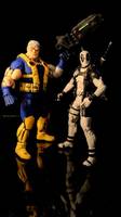 Cable and Deadpool (Marvel Universe) Custom Action Figure