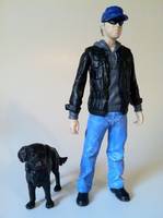Chris Snow and Orson (Independent Comics) Custom Action Figure