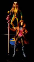 Gambit and Rogue (Marvel Universe) Custom Action Figure