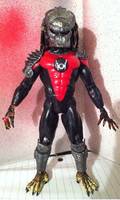 Red Lantern Predator (DC Universe) Custom Action Figure