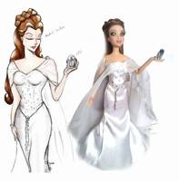 Designer Princess Leia (Star Wars) Custom Action Figure