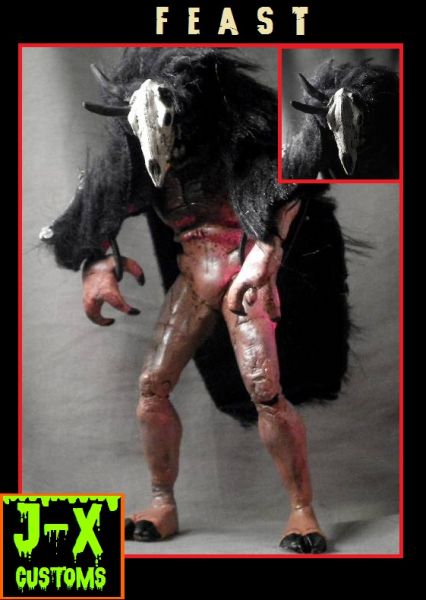 The Monster from FEAST (Movie Maniacs) Custom Action Figure