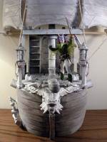 Pirate Ghost Ship Diorama (DC Universe) Custom Diorama / Playset
