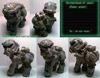 Brotherhood of Steel MLP (Original) Custom Action Figure