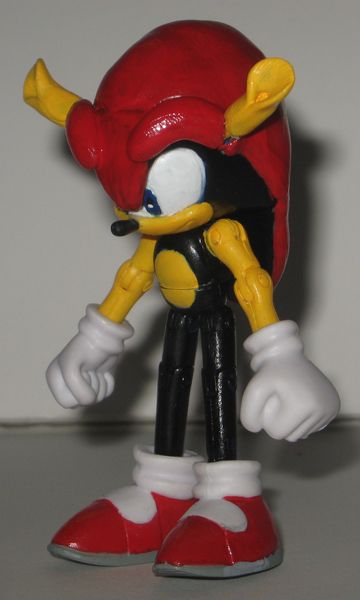 Custom Modern Mighty the Armadillo Figure 