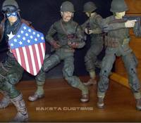 WWII Captain America and Commandos (Marvel Legends) Custom Action Figure