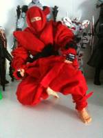 Custom Ufc Red Ninja (Martial Arts) Custom Action Figure