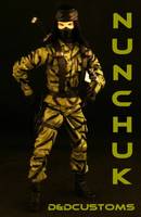 NUNCHUK Ninja Force (G.I. Joe) Custom Action Figure