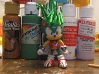 Manic the Hedgehog (Sonic) Custom Action Figure