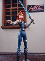 Mara Jade (Animated Style) (Star Wars Clone Wars) Custom Action Figure