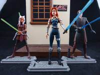 Mara Jade (Animated Style) (Star Wars Clone Wars) Custom Action Figure