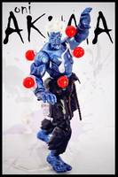 Oni Akuma (Street Fighter) Custom Action Figure