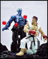 Oni Akuma (Street Fighter) Custom Action Figure