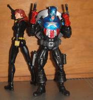 Captain America (Bucky Barnes) (Captain America) Custom Action Figure