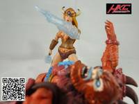 Snowflake from the Episode "the Region of Ice" (Masters of the Universe) Custom Action Figure