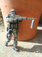 Captain John Price in Juggernaut Armour (Modern Warfare) Custom Action Figure