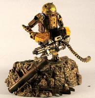 R2-D2 Bertie Worldwarrobot Star Wars Crossover (Star Wars) Custom Action Figure