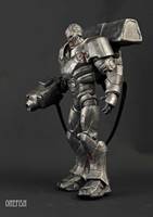 Cyborg with Heavy Armor (DC Universe) Custom Action Figure