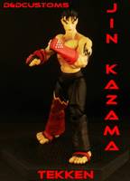 Jin Kazazma (Tekken) Custom Action Figure