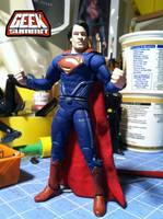 Superman | Man of Steel Henry Cavill Movie Masters IV (Movie Masters) Custom Action Figure