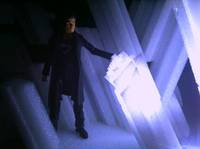 Smallville Fortress of Solitude Crystal Console (DC Direct) Custom Diorama / Playset
