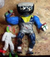 The Mad Thinker and His Awesome Android (Marvel) Custom Action Figure